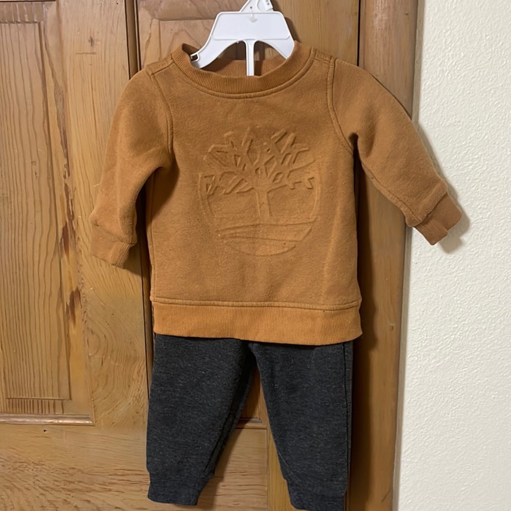 Timberland fleece and joggers set.
